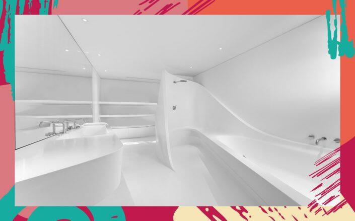 Bathroom 2511 Lake Avenue Zaha Hadid